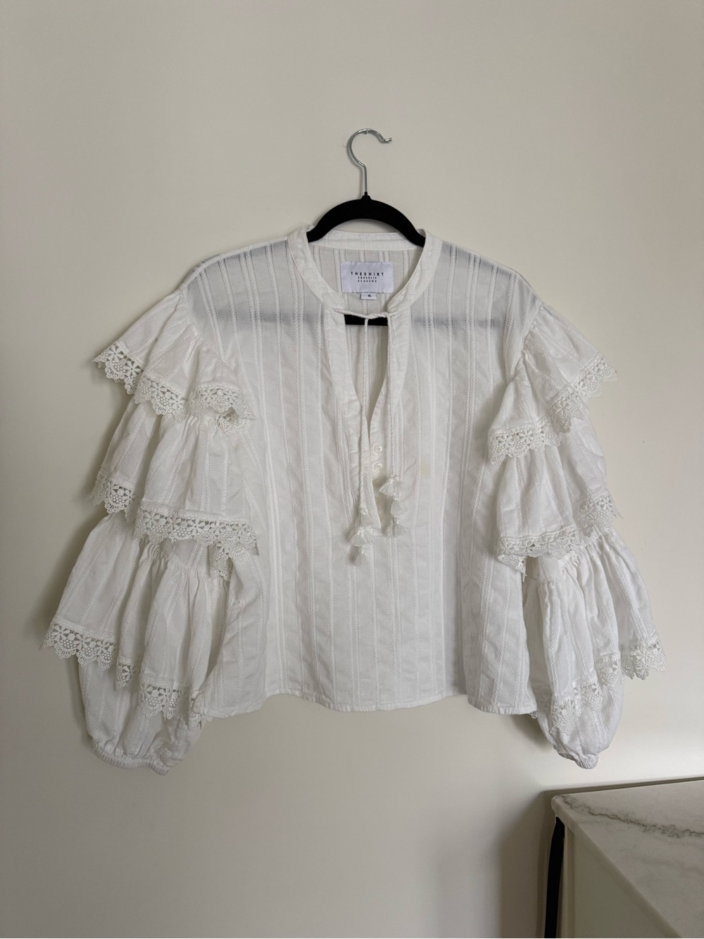 The Shirt By Rochelle Behrens Long Sleeve Boho Lace